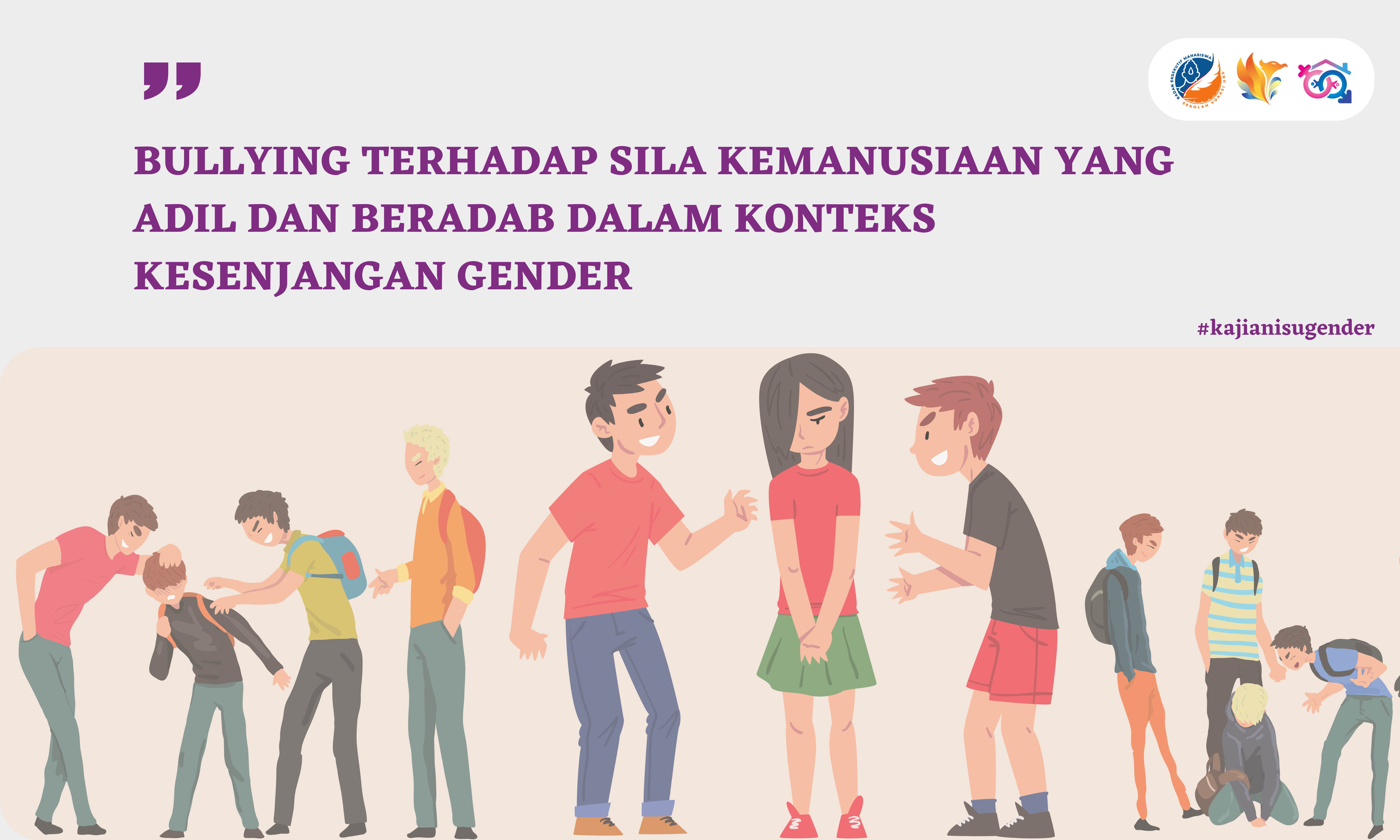 Bullying Terhadap Sila Kemanusiaan yang Adil dan Beradab dalam Konteks Kesenjangan Gender